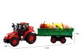 Truck Farm Tractor Car with Bucket Trailer Modern Farm Machinery Car Toy Combination Simulation Farmer Tractor Hobby Toys For Kids. 