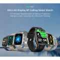 C29 PRO 2024 Sport Smart Watch - Square, 49mm Touchscreen, IP67 Waterproof, 4-Day Battery, Heart Rate Monitor, Bluetooth Calling, Unisex, Android & iOS Compatible, Alloy Case, Rubber Strap. 