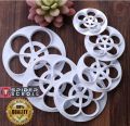 Cake Decor 6 Pcs Set Beautiful Gum Paste Flowers Cake Decorating Cutter Fondant Mold Sugar Tools. 