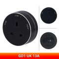 CNC Power Track Socket Gen Smart Home Appliances Universal Outlets Popular US EU AU FR Wall Electrical Plug Adapter for P1-Track. 