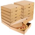 Cardboard Pizza Box 20 pcs (10 Inches X  10 Inches X  2 Inches) / Pizza Boxes for Restaurant / Cardboard Paper Pizza Trays Holder Pizza Containers. 