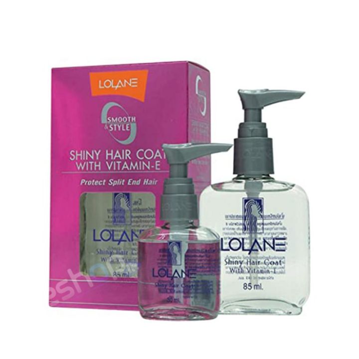 LOLANE SMOOTH AND STYLE SHINY HAIR COAT WITH VITANIM - 30ML