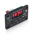 Bluetooth 5.0 MP3 Decoder Board Amplifier Audio Player 12V DIY MP3 Player Car FM TF USB AUX Remote Module. 