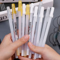 1/3PCS Silver Gold White Gel Pen set Highlight Paint White Marker Pen 0.8mm Fine Tip Refill Rod for Student Drawing Art Writing Supplies. 