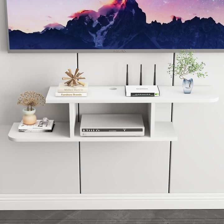 VTEC%20FURNITURE%20Modern%20Wall%20Mounted%20TV%20Stand%20/%20Floating%20Media%20Console%20/%20DVD%20Shelf%20/%20Projector%20Shelf%20-%20Image%202