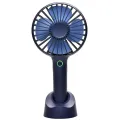 Mini Fan USB Rechargeable Strong Wind With Base & Handheld.. 
