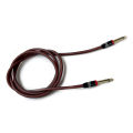 1.5m Guitar Audio Cable 6.5mm Plug TRS Anti-noise Stereo Audio Cable for Electric Guitar Bass Mandolin Amplifier. 