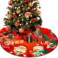 Christmas Tree Skirt Outdoor Xmas Floor Mat Cover Home Decoration, H. 