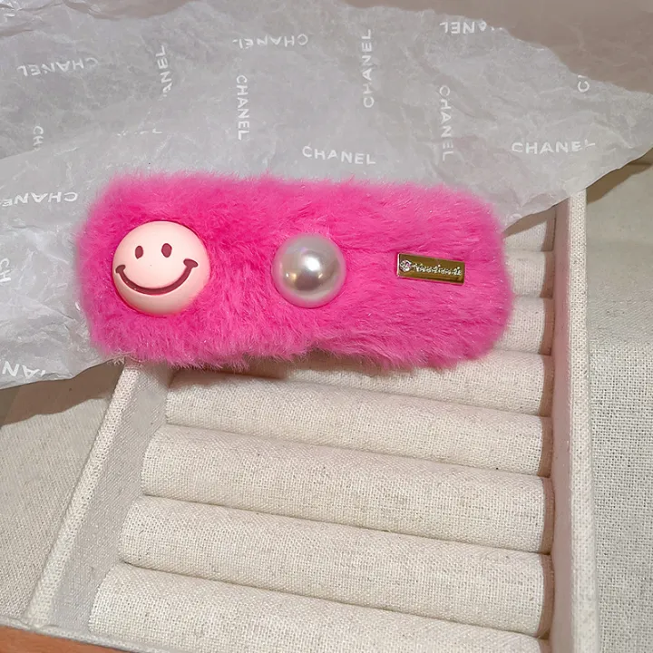 TS%20Autumn%20And%20Winter%20New%20Artificial%20woolry%20Pearl%20Smiley%20rettes%20Korean%20Sweet%20Fashion%20Hair%20Bangs%20Side%20Clip%20Bb%20Clip%20Hair%20Accessories%20For%20Women%20-%20Image%208