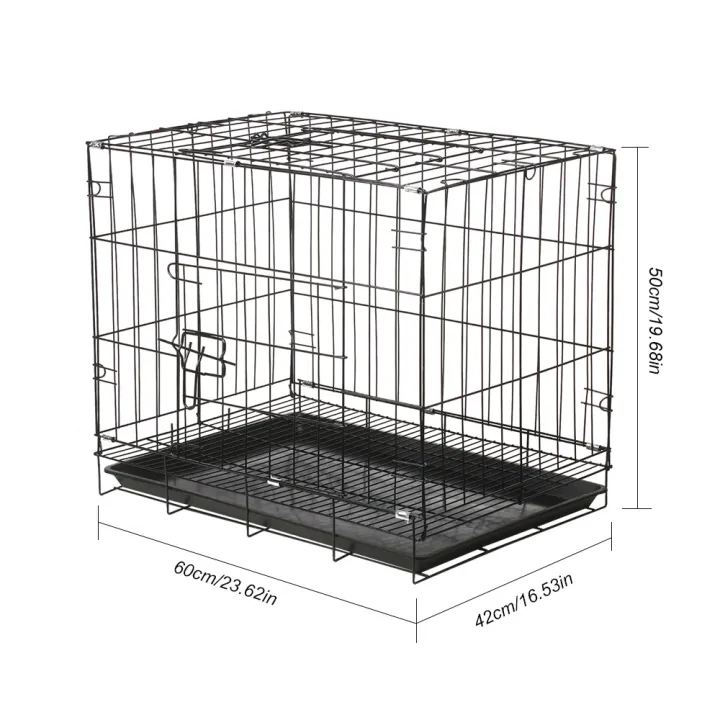 Migeet%20Foldable%20Pet%20Cage%20Cat%20Dog%20Crate%20Folding%20Guinea%20Pig%20Bunny%20Hedgehog%20Cage%20with%20Tray%20for%20Small%20Animals%20-%20Image%207