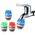 Home Kitchen Clean Faucet Tap Activated Carbon Water Purifier 5 Layer Faucet Filter Clean Water Home Improvement Water Filter. 