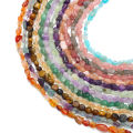 Natural Irregular 5-8mm & 7-10mm Stone Beads Pink Quartz Amethysts Agates For Jewelry Making DIY Bracelet Necklace. 