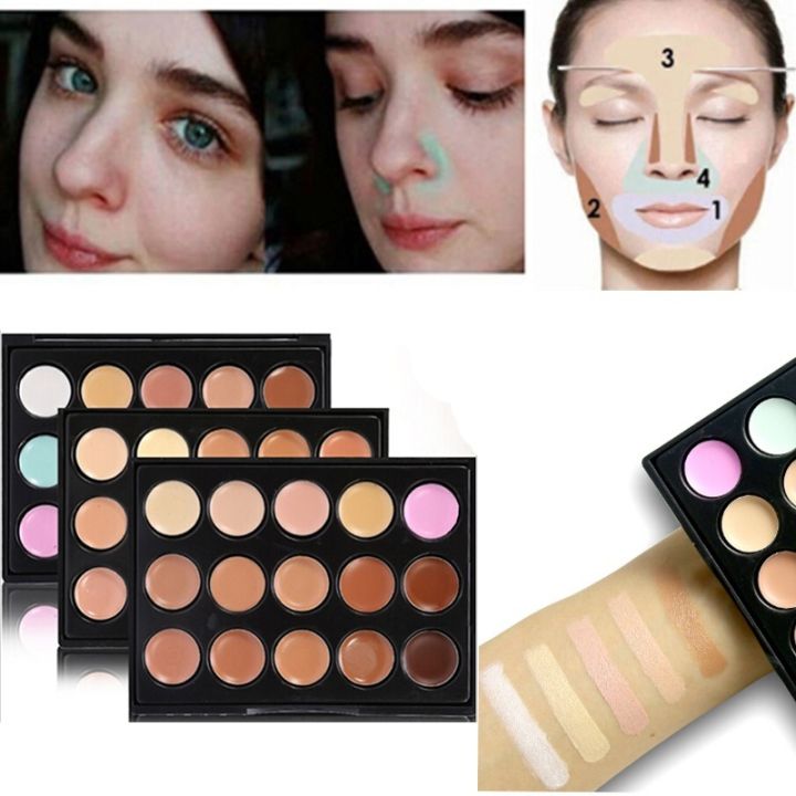 durableFashion%20Correctors,%20Concealer%20Foundation,%20Dark%20Circles,%20Face%20Makeup,%20el%20Concealer,%20Popfe,%2015%20Colors%20Balm%20Stick,%20Makeup,%20Concealer%20Palette%20-%20Image%204