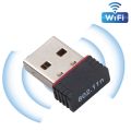 LV-UW03 USB 2.0 Wireless Adapter 802.11N (Black). 