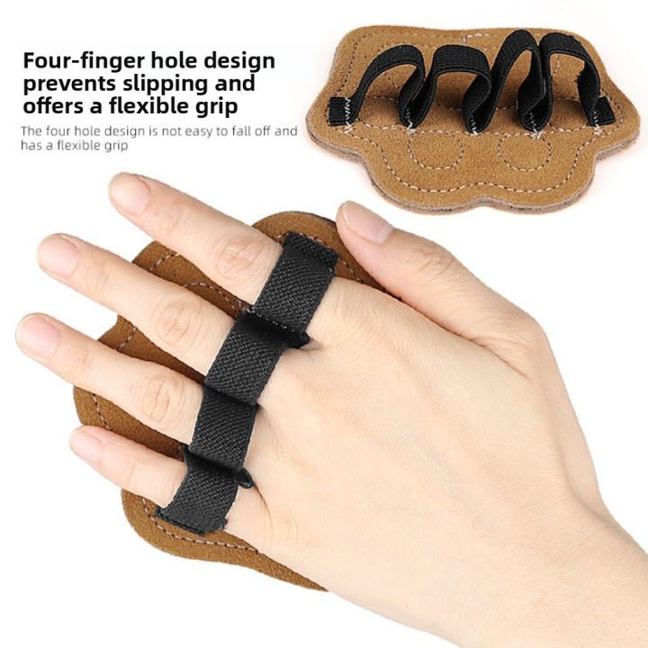 1Pairs%20New%20Cowhide%20Leather%20Weight%20Lifting%20Training%20Gloves%20Half%20Finger%20Anti-Slip%20Palm%20Pad%20Palm%20Protection%20Gym%20Glove%20Weightlifting%20Workout%20-%20Image%204