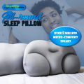 【BestGO】3D All-round Clouds Pillow Multifunctional Sleeping Egg Pillow Memory Foam Soft Neck Pillow Relieve Pressure. 