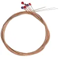 MOGE Folk Guitar Electric Guitar Classical Guitar the Strings Anti-Rust Coating Core Alloy. 