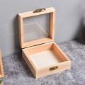 Wooden Storage Box Home Organizer Handmade Craft Box Jewelry Case Wooden Storage Case Diy Craft Supplies Boxs. 