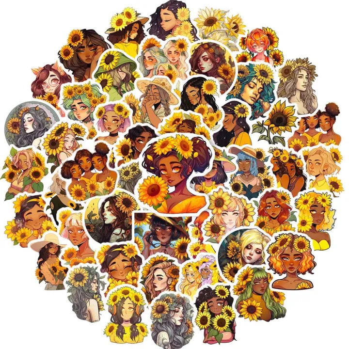 20pieces%20Sunflower%20Girls%20Stickers%20Yellow%20Sunflower%20Stickers%20for%20Decorations%20Decals%20Books%20Laptop%20Scrapbook%20Journal%20Kids%20Girls%20Boys%20Wall%20Graffiti%20Stickers%20-%20Image%203