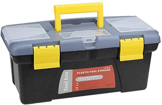 14-inch%20Tool%20Box%20Plastic%20Tool%20Box%20with%20Tray%20and%20Organizers%20Includes%20Removable%20Three%20Small%20Parts%20Boxes%20-%20Image%202