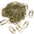 150Pcs/Bag Mini Retro Heart Paperclips Rose Gold Paper Clip Bookmark Binder Clip Office Accessories Paper Storage Patchwork Clip. 