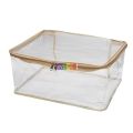 Transparent Fabric Saree Cover/Clothes Organizer for Wardrobe Set. 