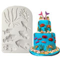 Ocean Fish Silicone Mold Fondant Cake Chocolate Decoration Sugarcraft DIY Mould. 