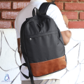 Casual Lightweight Backpack with Synthetic Leather Bottom Avonkin Bags (CBP04). 