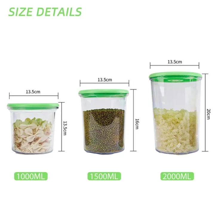 YUMYTH%20Household%20Vacuum%20Containers%20Set%20BPA-free%20Airtight%20Food%20Storage%20Containers%20with%20Hand%20Pump%20Keep%20Fresh%20Plastic%20Jar%20Box%20T297%20-%20Image%204