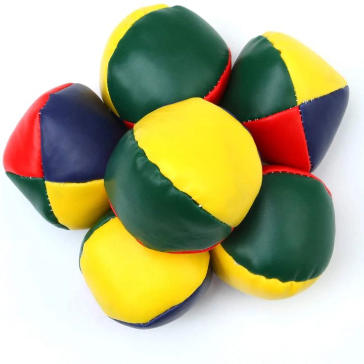 【Serendipity party】6PCS Juggling Balls Set For Beginners Smooth Durable Juggle Ball Durable Weighted Juggling Ball Kit