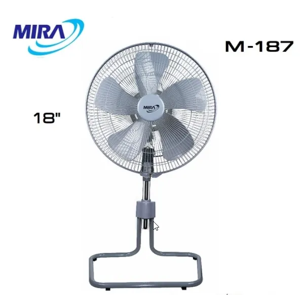 Mira Industrial Stand Fan 18'' Powerful Airflow -M187