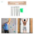 Rock Climbing Training Board Pull for Grip Strength Indoor Exercise. 