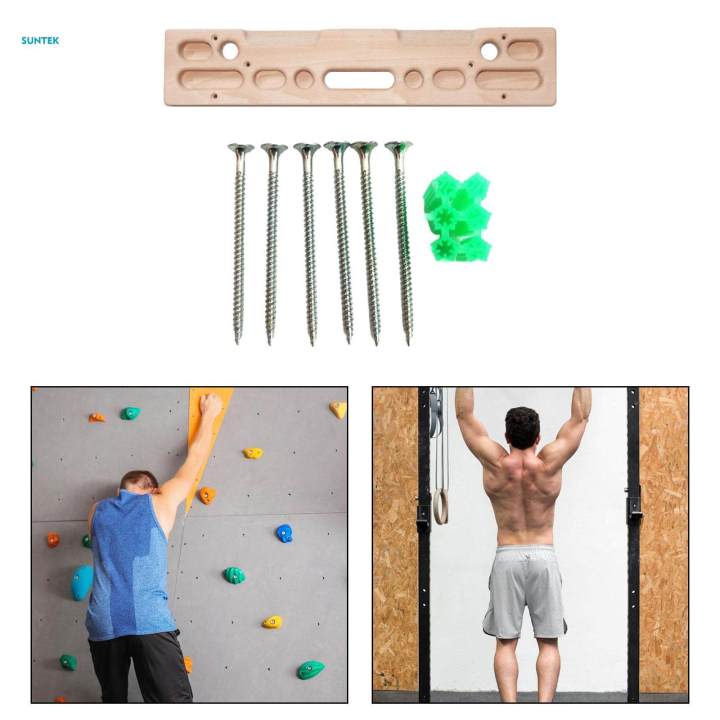 Rock Climbing Training Board Pull for Grip Strength Indoor Exercise