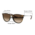 Sirendeshao DISICHEN Ray Ban RB4171F 865/13 Women Full Fitting Sunglasses Size 54mm Luxury. 