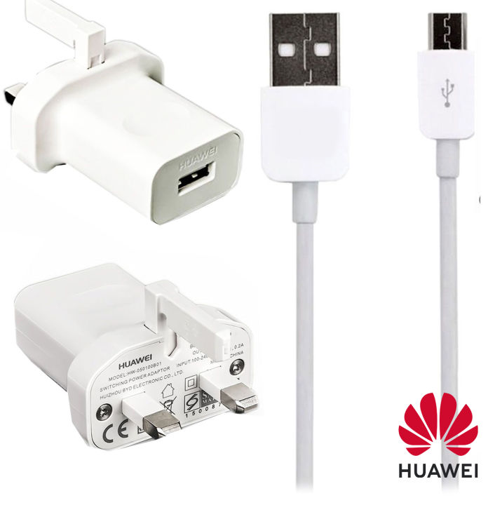 Huawei Super Charge Adapter Fast Charger Micro USB Cable with