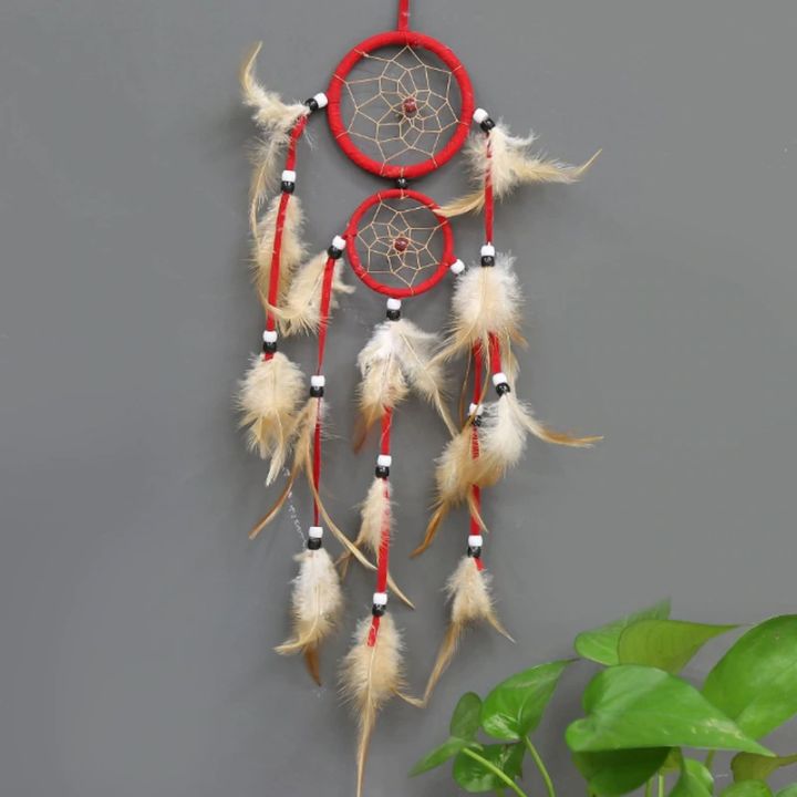 Vintage%20Home%20Decoration%20Retro%20Feather%20Dream%20Catcher%20Circular%20Feathers%20Wall%20Hanging%20Dream%20Catchers%20Decor%20For%20Car%20-%20Image%205