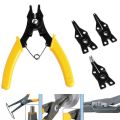 【StyleVoyager】4in1 Snap Ring Plier Circlip Combination Retaining Clip Pliers Hand Tool Set. 
