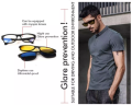 Magic Vision 3 in 1 Quick Change Magnet Lenses Frame Sunglasses. 