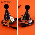 Party Pet Hat Adorable Pet Hat Adjustable Pumpkin Velvet Bow Tie Collar Sequin Headdress for Cat Puppy Photography Dress Up. 