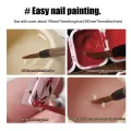 Nail Art Painting Wolves Hair Brush Pen Hook Line Paint Brush Chinese Calligraphy Brush Art Oil Drawing Watercolor Brush. 