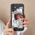For Samsung Galaxy A15 Phone Case Cartoon Liquid Silicone Full Coverage Anti Drop Bumper For Samsung A15 A 15 4G 5G Back Cover. 