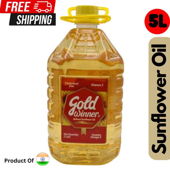 Gold Winner Sunflower Oil 5L