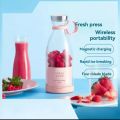 Electric Juicer Machine with Wireless & USB Rechargeable Battery || Mini Portable Blender Mixer Smoothie || Bottle Juicer Blender ||Shake Maker Juice Mixer Fruit Juice & Vegetable Juice. 