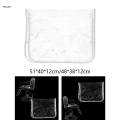 Salon Chair Back Cover Waterproof Clear for Beauty Center Barbershop Salon L. 