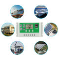 PowMr 10A 20A 30A PWM Solar Controller 12V 24V Auto LCD Display Work For Lead Acid And Lithium Batt Solar Charge Controller. 