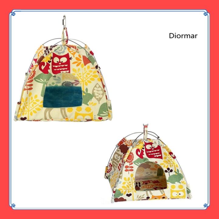 VibeVendor •RAN• Bird Parrot Tent House Hammock Hanging Nest Bed Soft ...