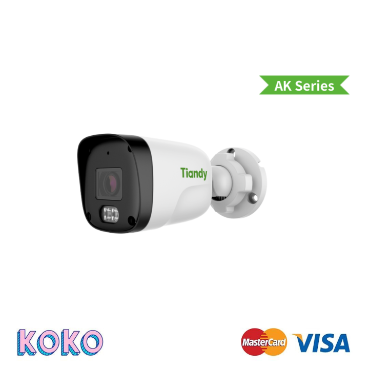 Tiandy Full Color Tiandy 2MP 2.8mm AK Full Color Bullet CCTV | Daraz.lk