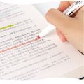 【Hot】 5 Colors/Box Double Headed Highlighter Pen Set Fluorescent Markers Highlighters Pens Art Marker Japanese Cute Kawaii Stationery. 