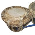 Sri Lankan Traditional Kos Thammattama Drum | Handmade Tammattama Percussion Instrument for Events & Ceremonies | Authentic Sri Lanka Cultural Drum | Temple, Festival & Dance Performance Instrument | Durable Wood Traditional Drum. 