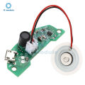 DC5V USB 16MM 1.5-2W Ultrasonic Mist Maker Atomization Sheet Module USB Ultrasonic Atomization Humidifier Module. 